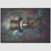 ハッおもしろいトデコページ紙付き動物。 薄葉紙 (正面)