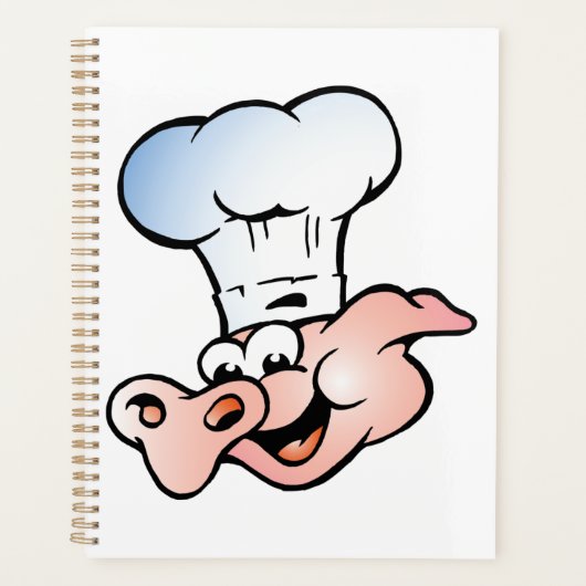 ハッおもしろいト付き漫画ピグシェフ プランナー手帳 (正面)