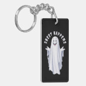 ハッおもしろいピー幽霊 キーホルダー (正面左)