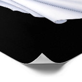 ハッおもしろいピー幽霊 ポスター (角)