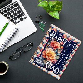 ハッおもしろいピー引用文オールオーバープリント ノートブック