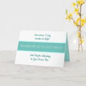 ハッおもしろいピー記念日 カード (黄色い花)