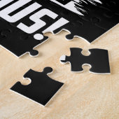 ハッおもしろいピー70誕生日 ジグソーパズル (側面)