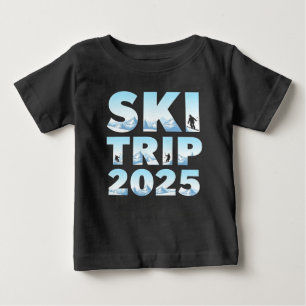 ハッおもしろいプグラウンドホッグの日2025 ベビーTシャツ