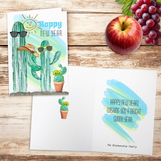 ハッおもしろいプニューイヤーサウスウェストSaguaro Cactus シーズンカード