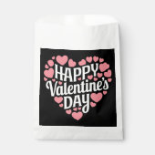 ハッおもしろいプバレンタインデーハートラブバレンタイン フェイバーバッグ (正面)