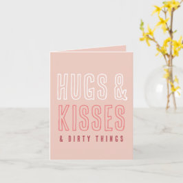 ハッおもしろいプバレンタイン&キス&ダーティ カード