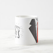 ハッおもしろいプファーザーズデイコーヒーマグ コーヒーマグカップ (中央)