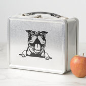 ハッおもしろいプブルドッグ メタルランチボックス (インサイチュ)