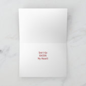 ハッおもしろいプヴァレンティーンズデイキュートホグスピグパン シーズンカード (内部)