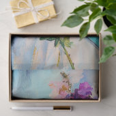 ハッお洒落トデコパージュのフローラカエル 薄葉紙 (ギフト)