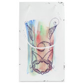 ハッお洒落ププリム抱き枕 スモールペーパーバッグ (裏面)