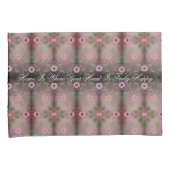 ハッかわいらしプハートピンクピローケースセット 枕カバー (正面右)