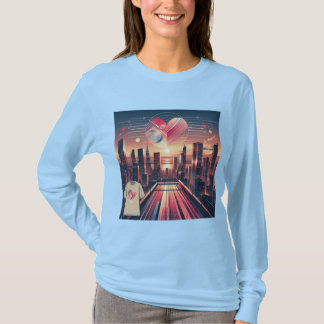 ハッやる気を起こさせるとかわいいバレンタインTシャツ Tシャツ