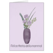 ハッイタリアンプマザーズデイパープルローズブーケ (正面)