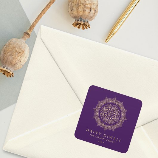 ハッエレガントピー・ディワリ スクエアシール