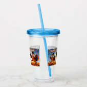 ハッエレガントプサンクスギビング アクリルタンブラー (左)