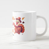 ハッエレガントプサンクスギビング ジャンボコーヒーマグカップ (右)