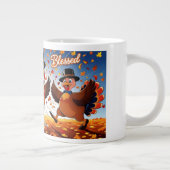 ハッエレガントプサンクスギビング ジャンボコーヒーマグカップ (右)