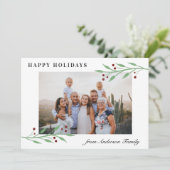 ハッエレガントプホリデーズウォーター色さくらんぼ写真 シーズンカード (スタンド正面)