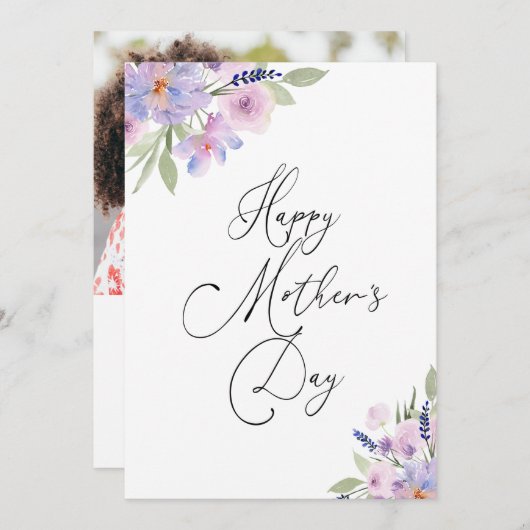 ハッエレガントプマザーのデイカードを書く シーズンカード (正面/裏面)