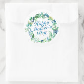 ハッエレガントプマザーの日フローラシール ラウンドシール (バッグ)