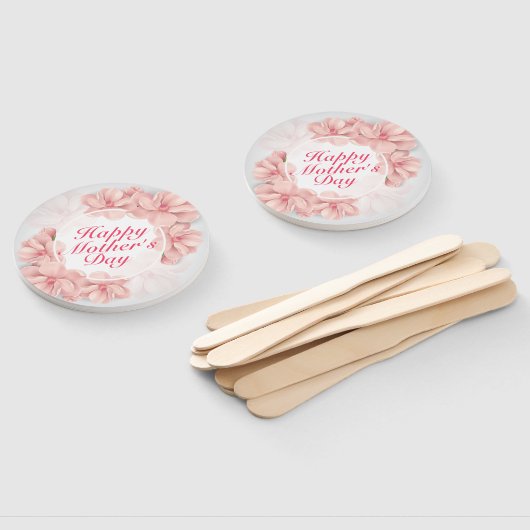 ハッエレガントプマザーの日フローラフレームハンドファン ハンドファン (組立なし)