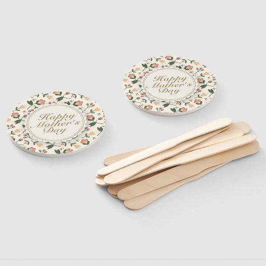 ハッエレガントプマザーの日フローラフレームハンドファン ハンドファン (組立なし)