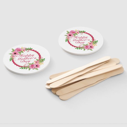 ハッエレガントプマザーの日フローラフレームハンドファン ハンドファン (組立なし)