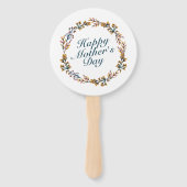 ハッエレガントプマザーの日フローラリースハンドファン ハンドファン (裏面)