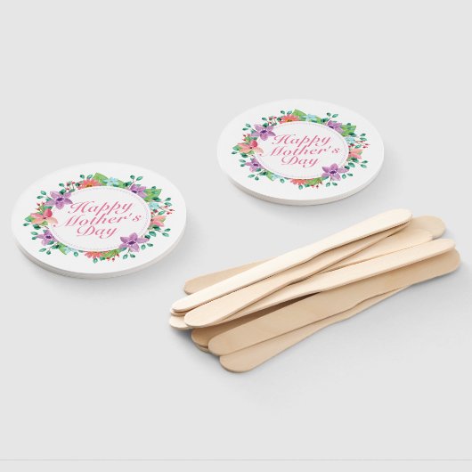 ハッエレガントプマザーの日フローラリースハンドファン ハンドファン (組立なし)