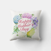 ハッエレガントプマザーの日フローラ枠 |枕 クッション (裏面)