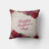 ハッエレガントプマザーの日フローラ枠 |枕 クッション (裏面)