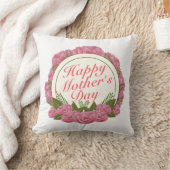 ハッエレガントプマザーの日フローラ枠 |枕 クッション (ブランケット)