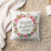ハッエレガントプマザーの日フローラ枠 |枕 クッション (ブランケット)