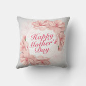 ハッエレガントプマザーの日フローラ枠 |枕 クッション (裏面)