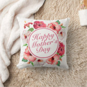 ハッエレガントプマザーの日フローラ枠 |枕 クッション (ブランケット)