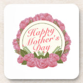 ハッエレガントプマザーズデイフローラフレームコースター コースター (正面)