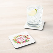 ハッエレガントプマザーズデイフローラフレームコースター コースター (右側)