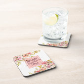 ハッエレガントプマザーズデイフローラフレームコースター コースター (右側)