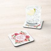 ハッエレガントプマザーズデイフローラフレームコースター コースター (右側)