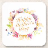 ハッエレガントプマザーズデイフローラフレームコースター コースター (正面)