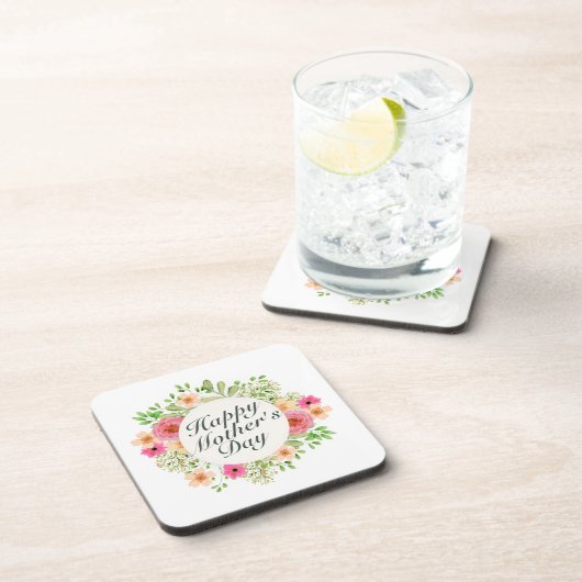 ハッエレガントプマザーズデイフローラフレームコースター コースター (右側)