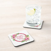 ハッエレガントプマザーズデイフローラフレームコースター コースター (右側)