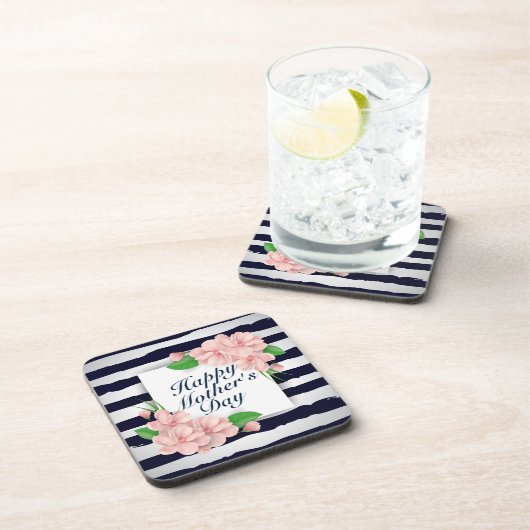 ハッエレガントプマザーズデイフローラフレームコースター コースター (右側)