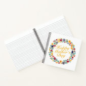 ハッエレガントプマザーズデイフローラリースゲストブック ノートブック (内部)