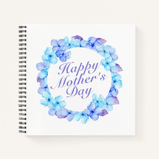 ハッエレガントプマザーズデイフローラリースゲストブック ノートブック (正面)