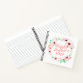 ハッエレガントプマザーズデイフローラリースゲストブック ノートブック (内部)