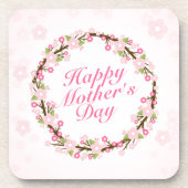 ハッエレガントプマザーズデイフローラリースコースター コースター (正面)