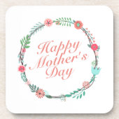 ハッエレガントプマザーズデイフローラリースコースター コースター (正面)